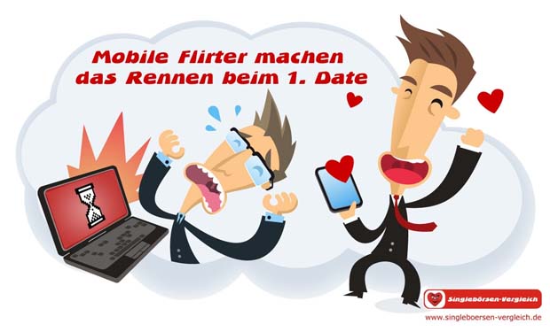 Mobile Dating: Smartphone-User sollen im Vorteil sein