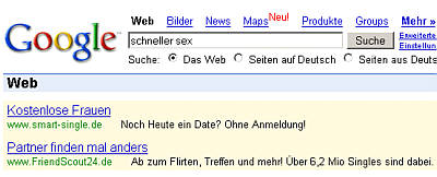 Schneller Sex?